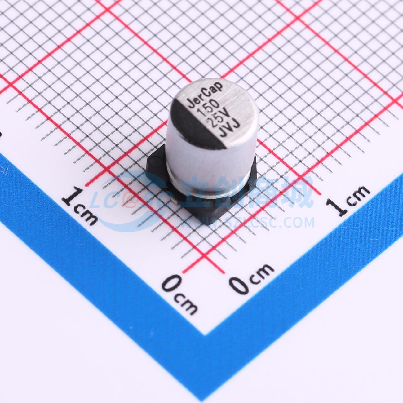 点击查看大图 JVJ25V150M6X8实物图