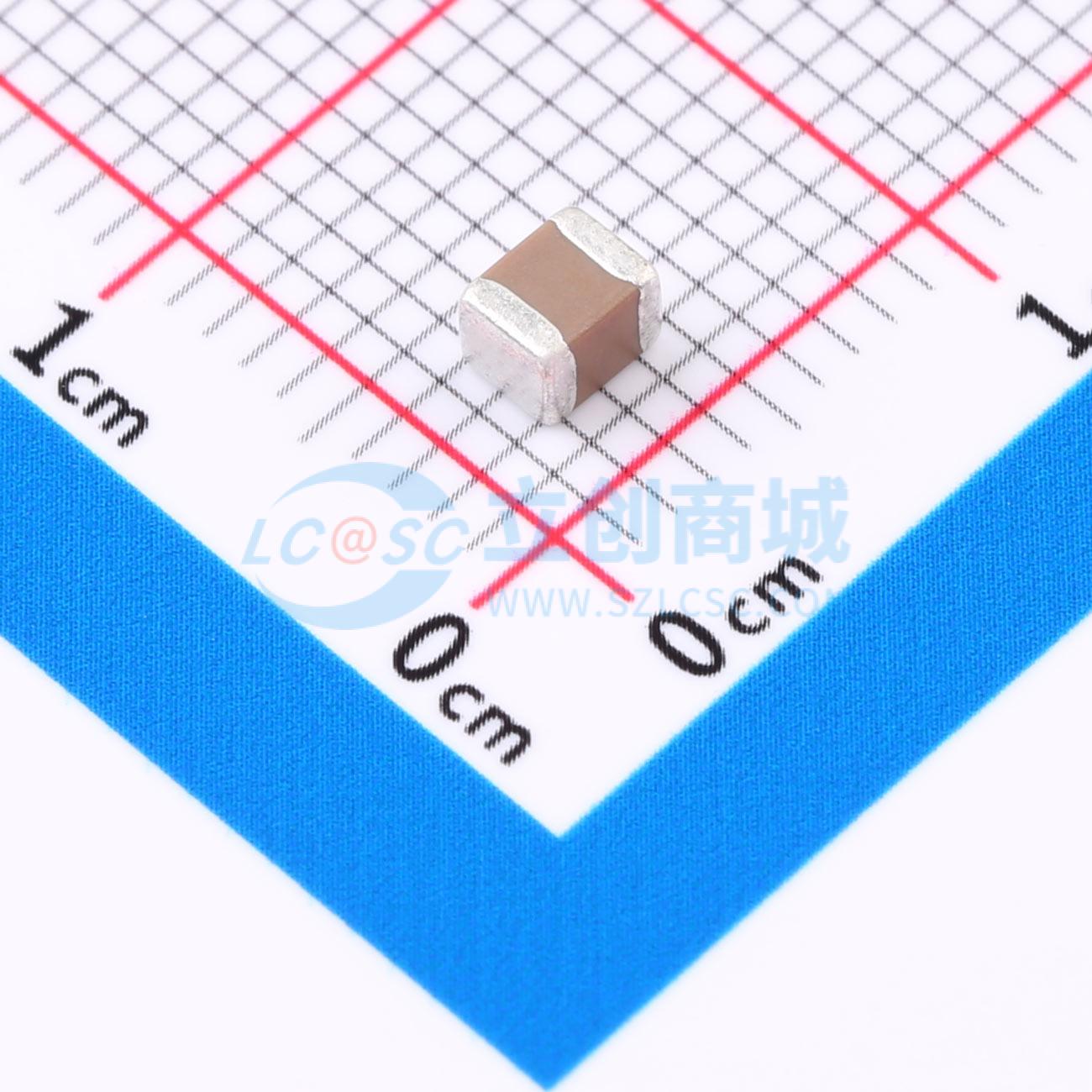 点击查看大图 1210X7R226K160NT实物图