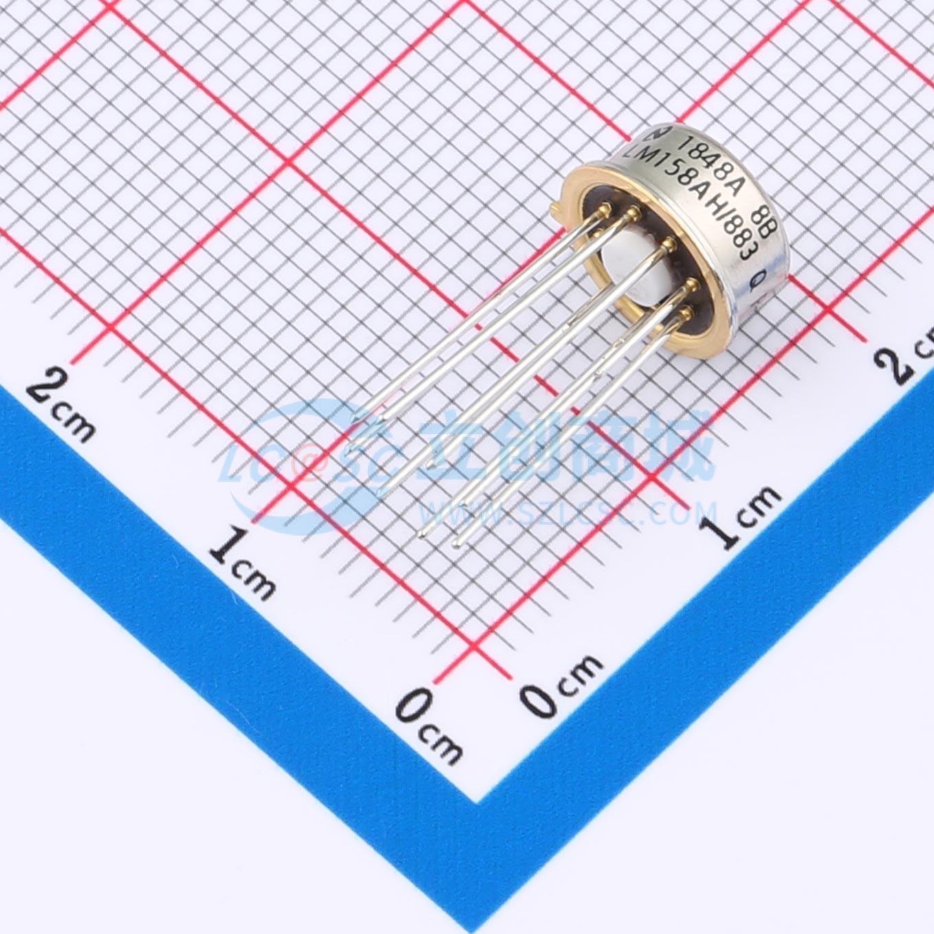 点击查看大图 LM158AH/883实物图