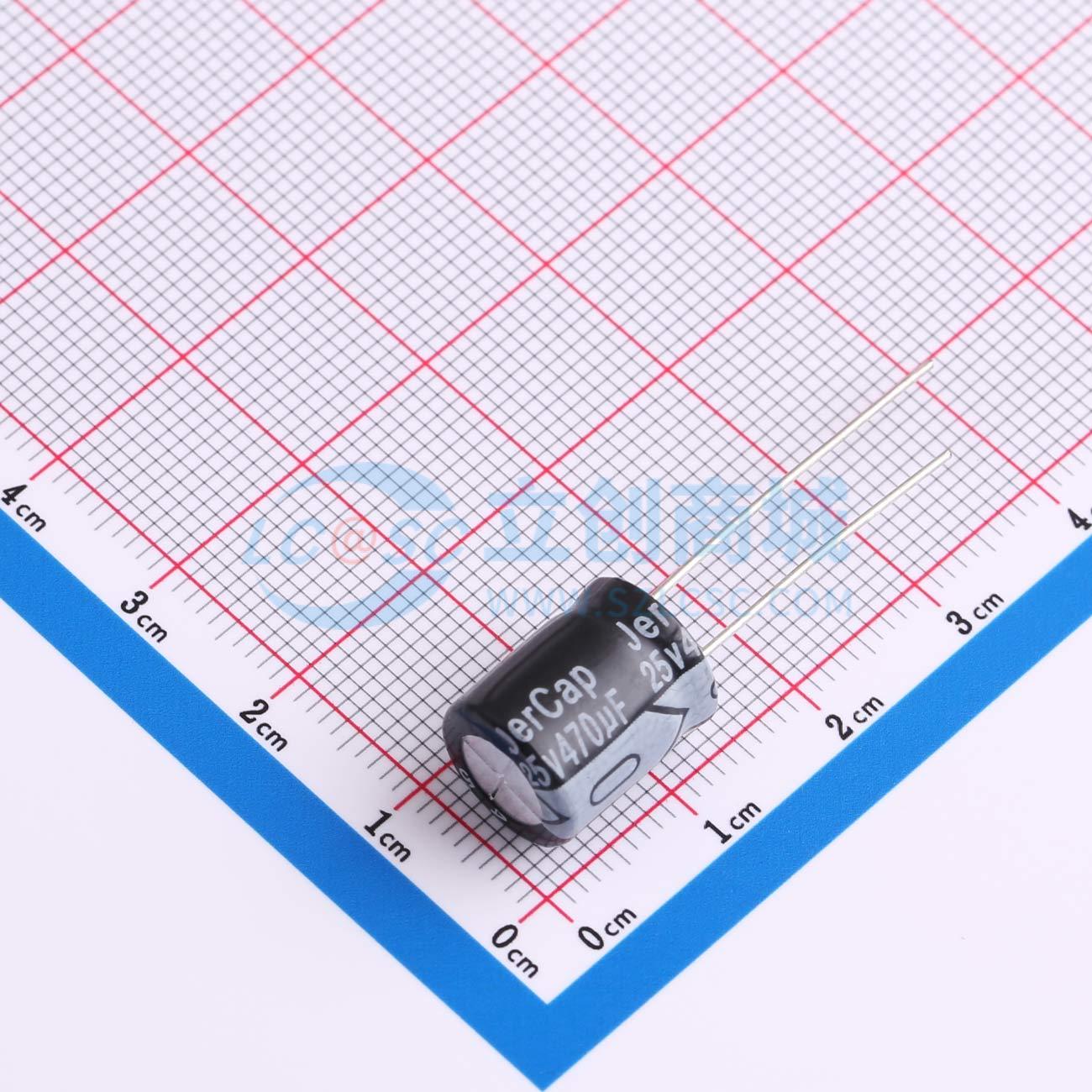 点击查看大图 ERA25V470M10X13实物图