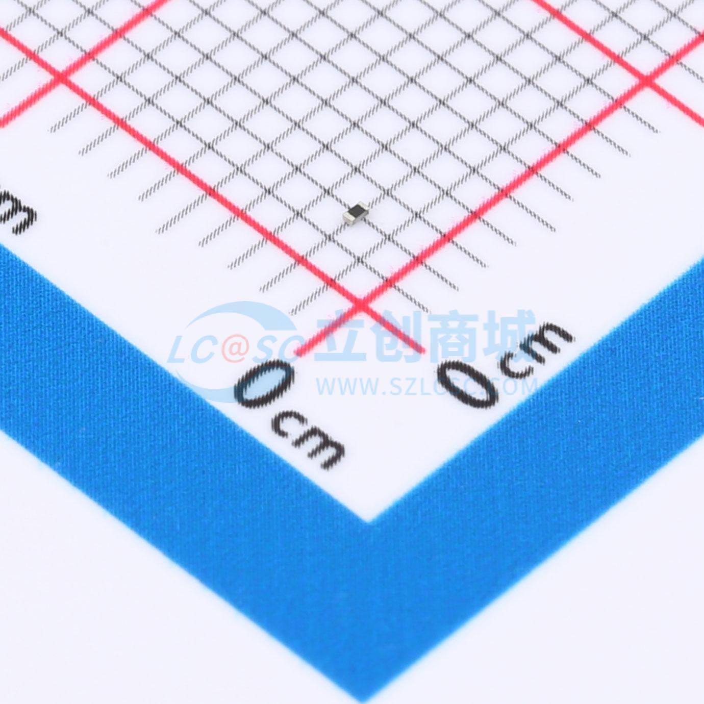 点击查看大图 CRCW020115K0FKED实物图