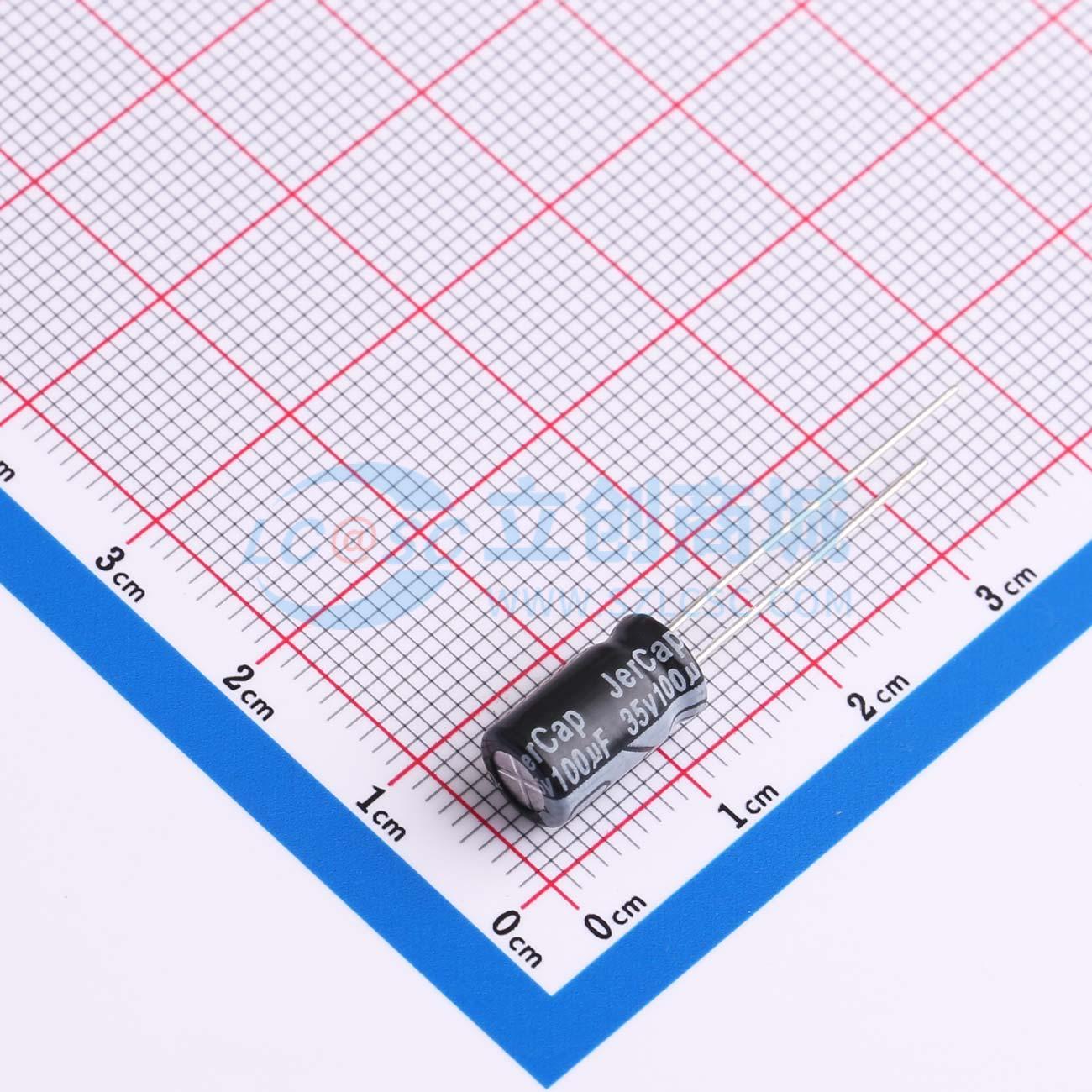 点击查看大图 ERA35V100M6X11实物图