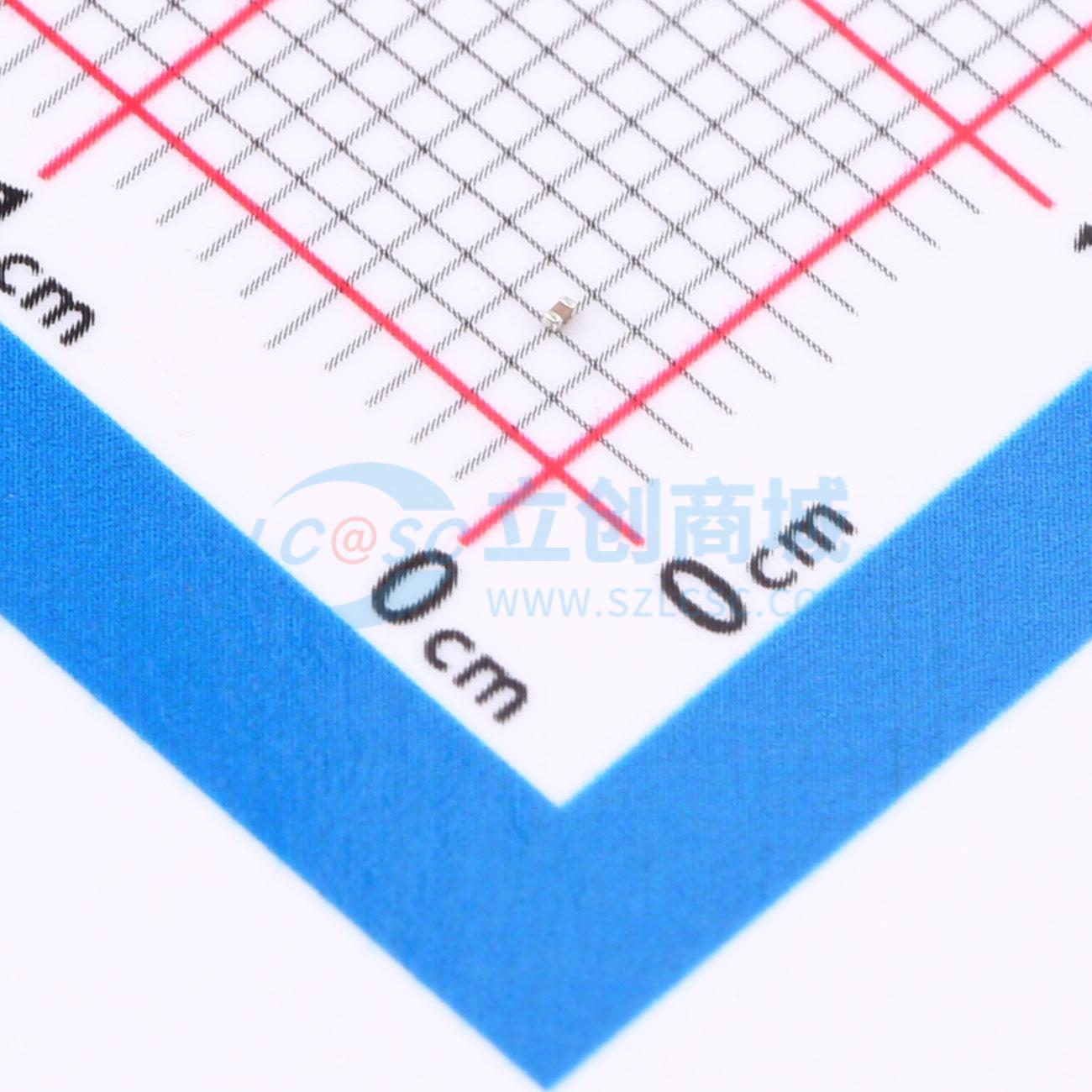 点击查看大图 CGA0201X5R223K160ET实物图