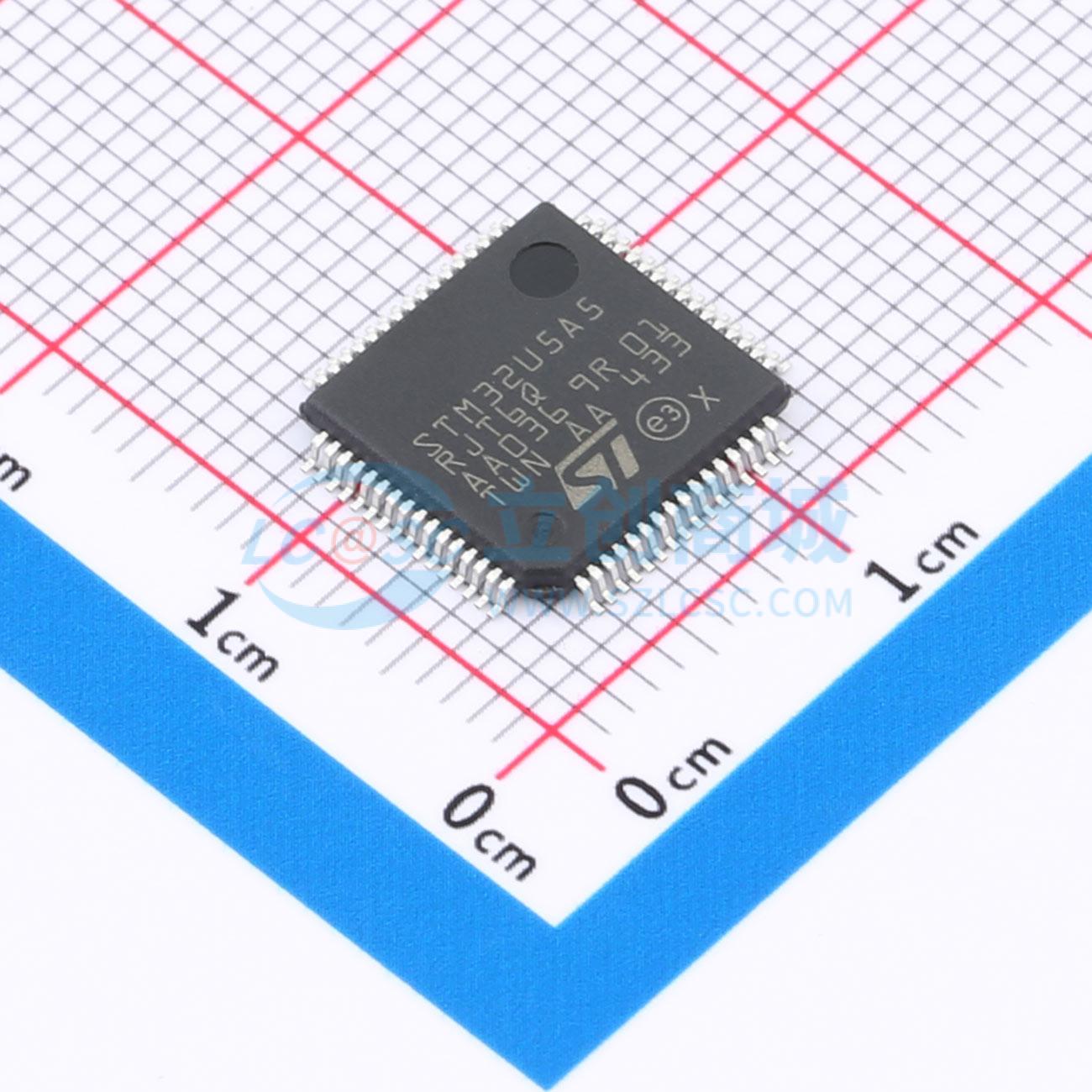 点击查看大图 STM32U5A5RJT6Q实物图