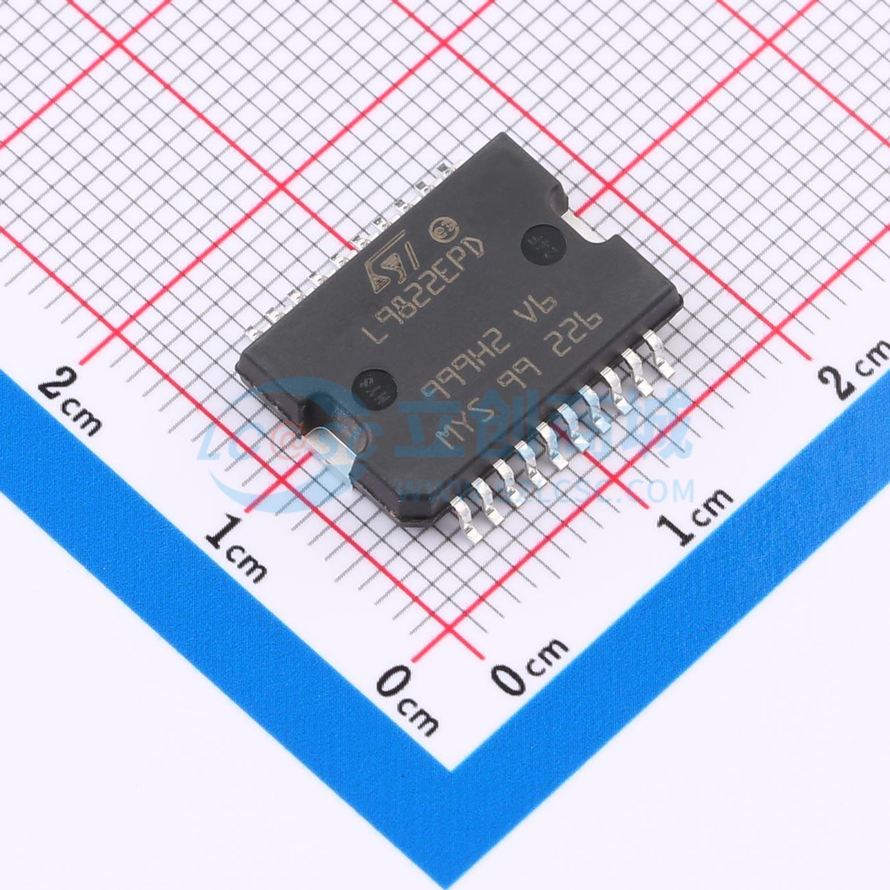 点击查看大图 L9822EPD013TR实物图