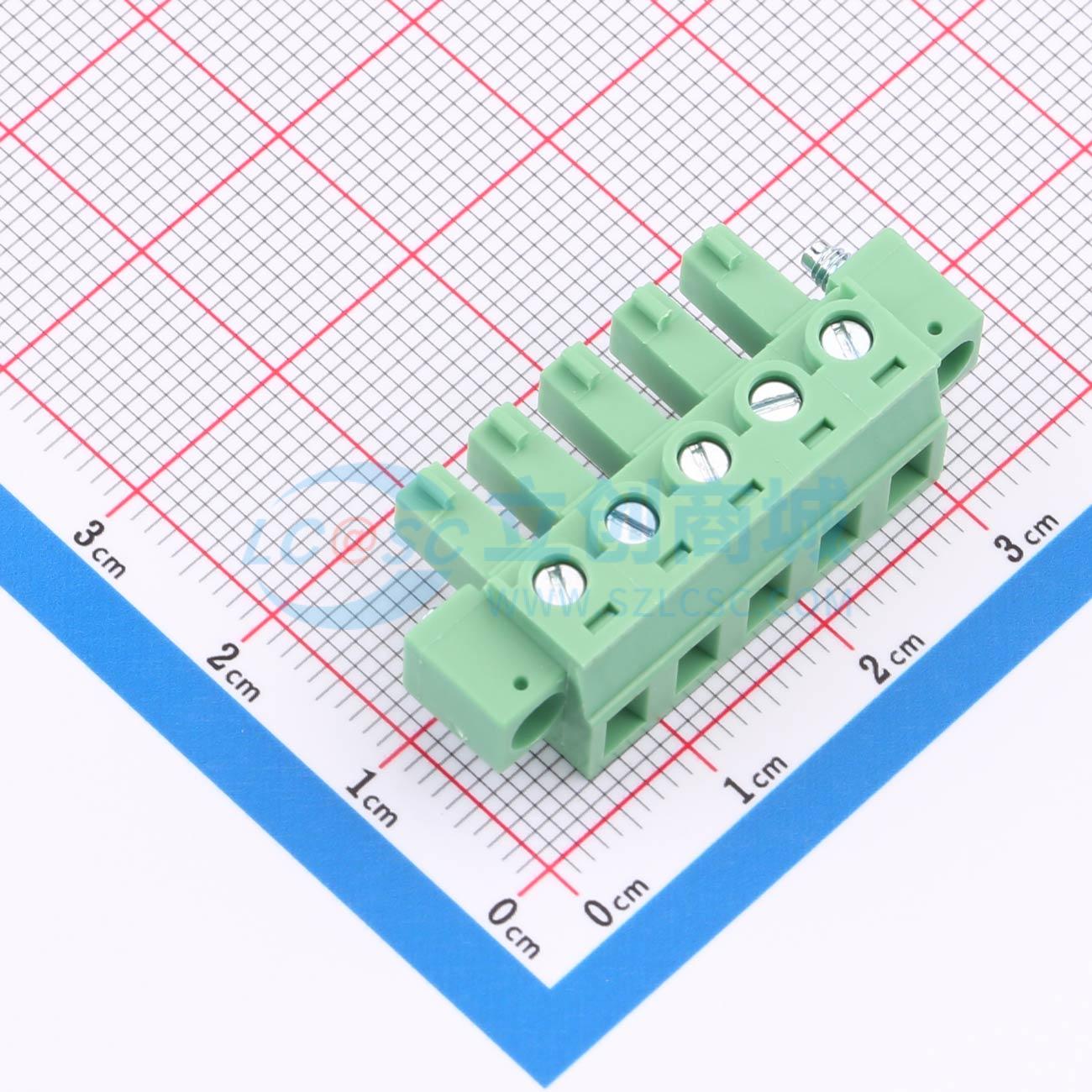 点击查看大图 15EDGKM-5.08-05P-14-00A(H)实物图