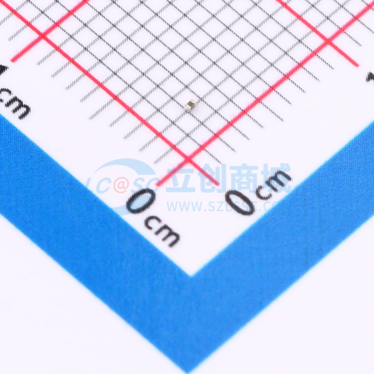 点击查看大图 CGA0201X5R224K6R3ET实物图