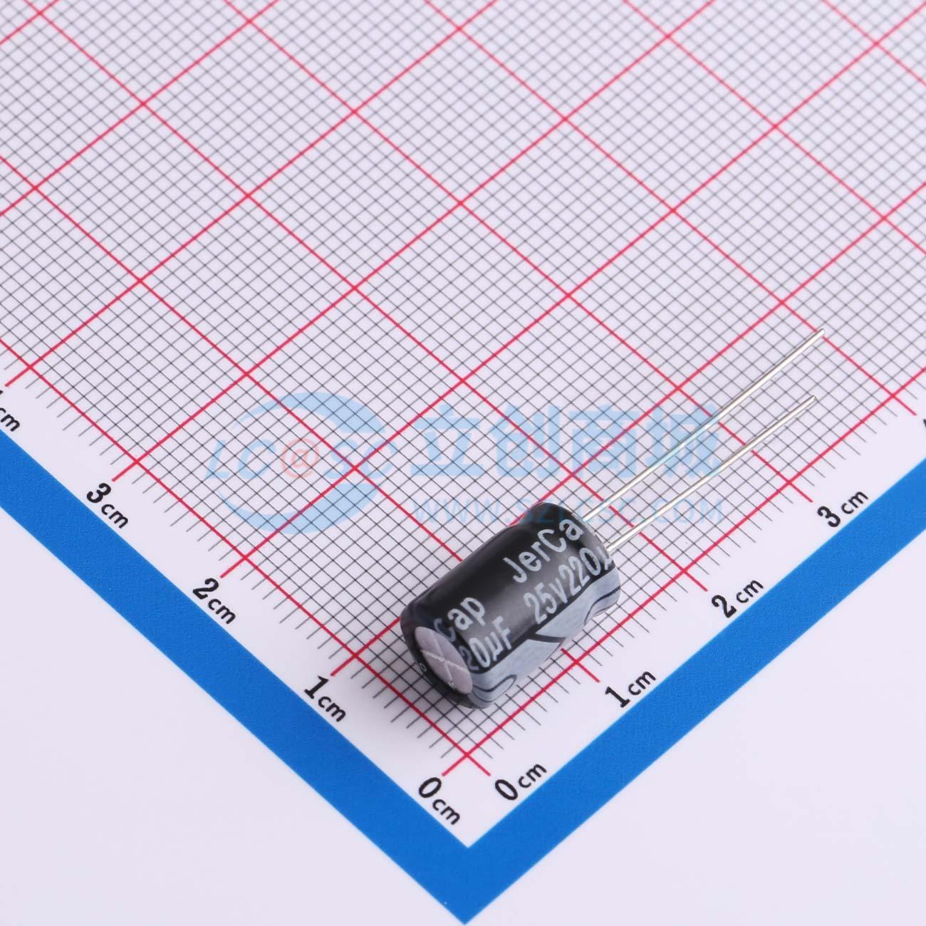 点击查看大图 ERA25V220M8X12实物图