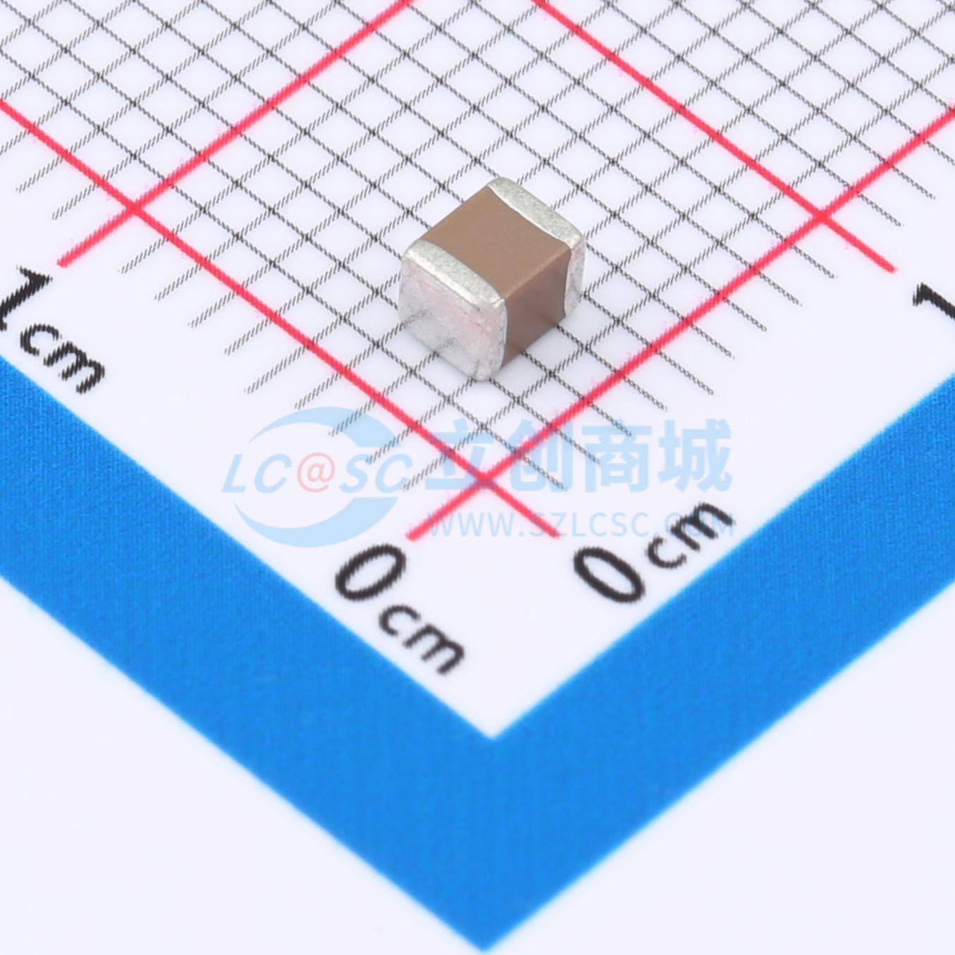 点击查看大图 1210X7R106K250NT实物图