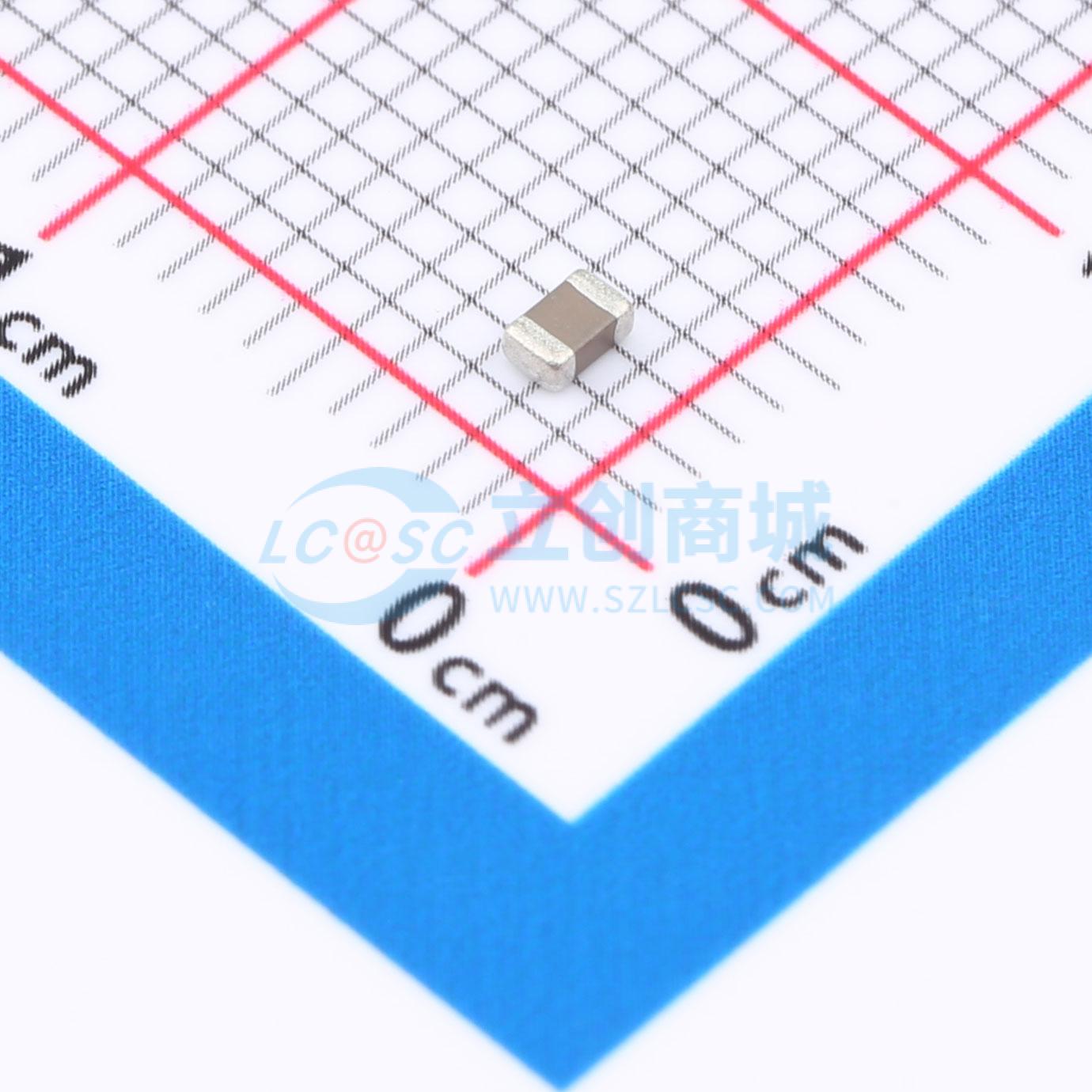 点击查看大图 CSS0805X7R104K500KT实物图