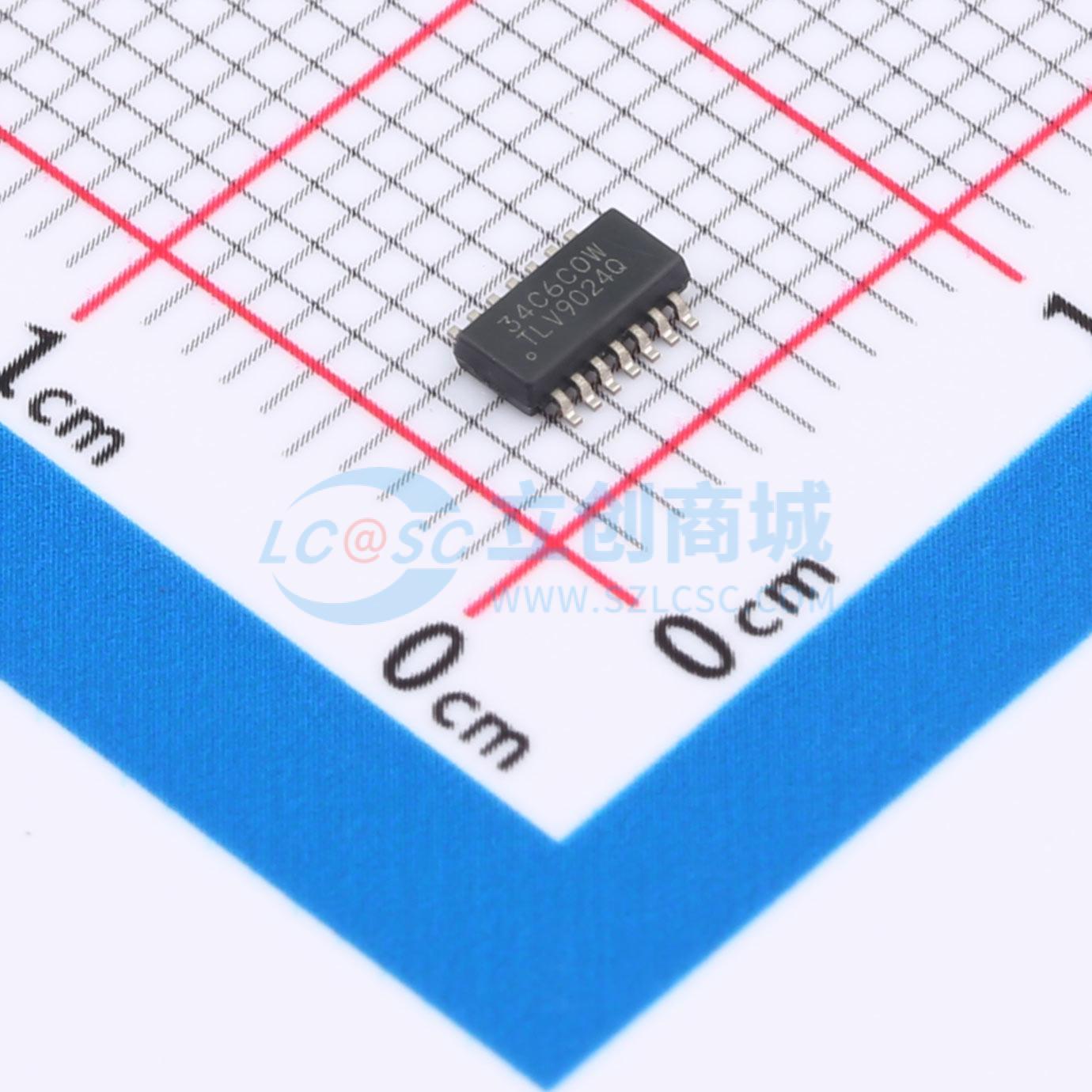 点击查看大图 TLV9024QDYYRQ1实物图