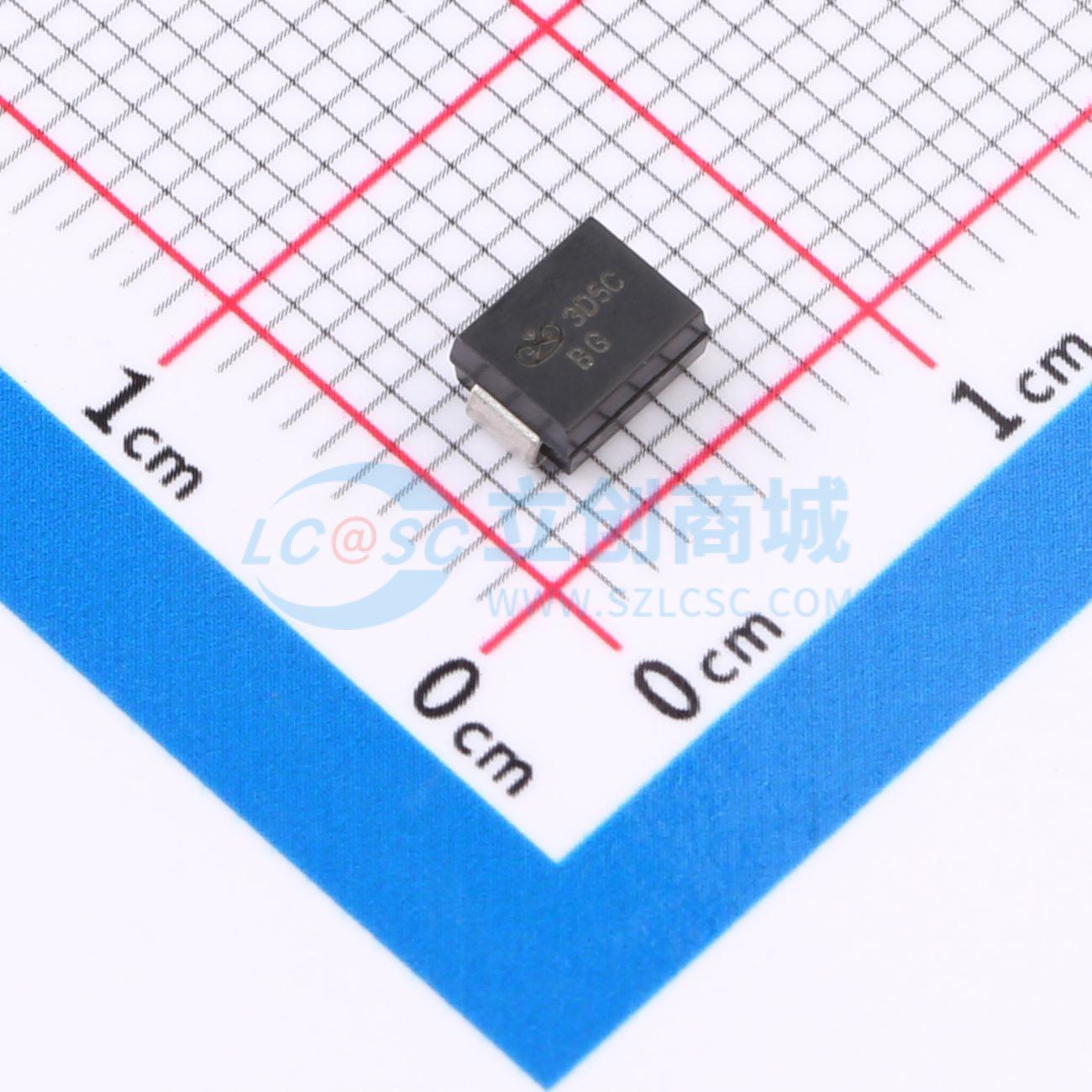 点击查看大图 SMBJ13CA实物图