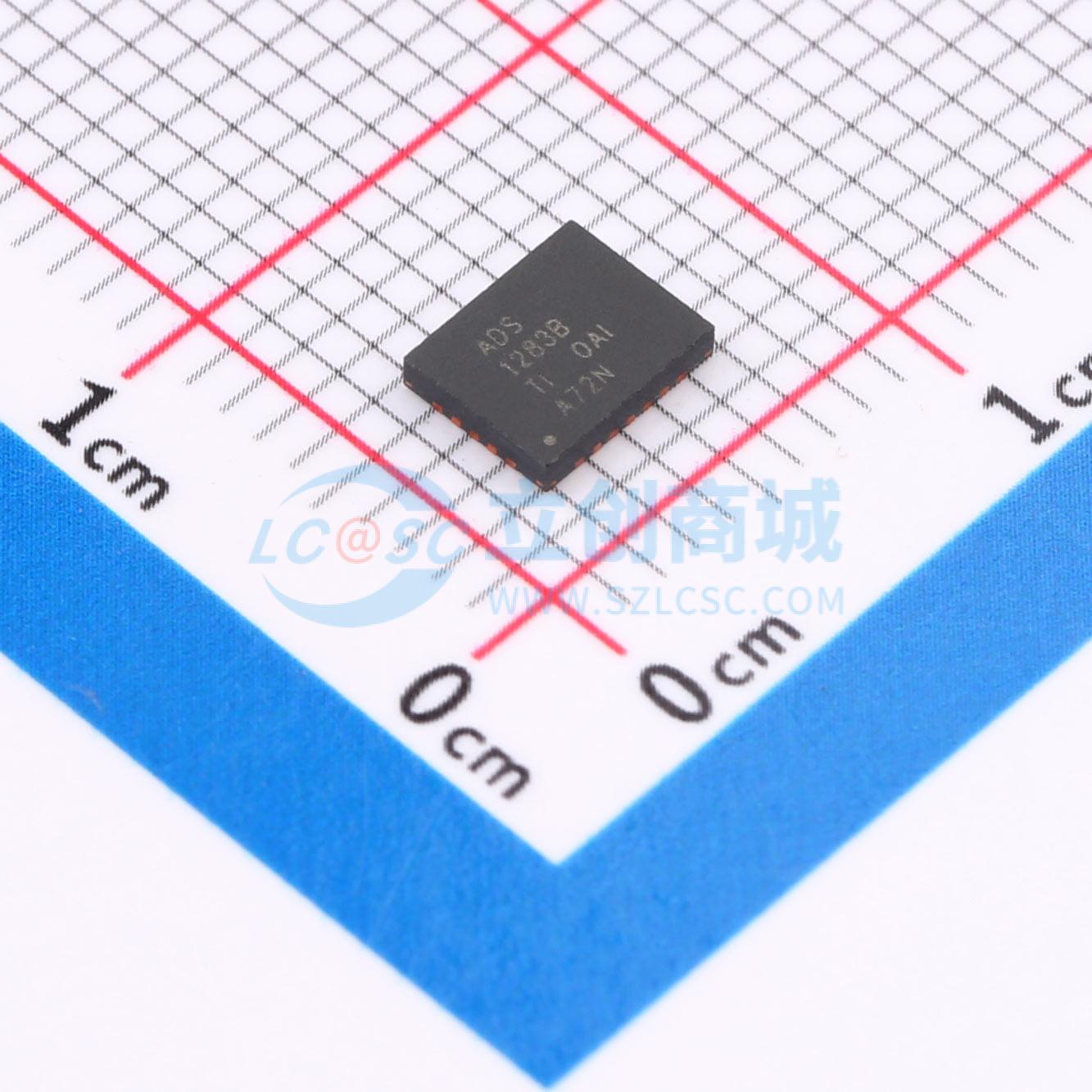 点击查看大图 ADS1283BIRHFR实物图