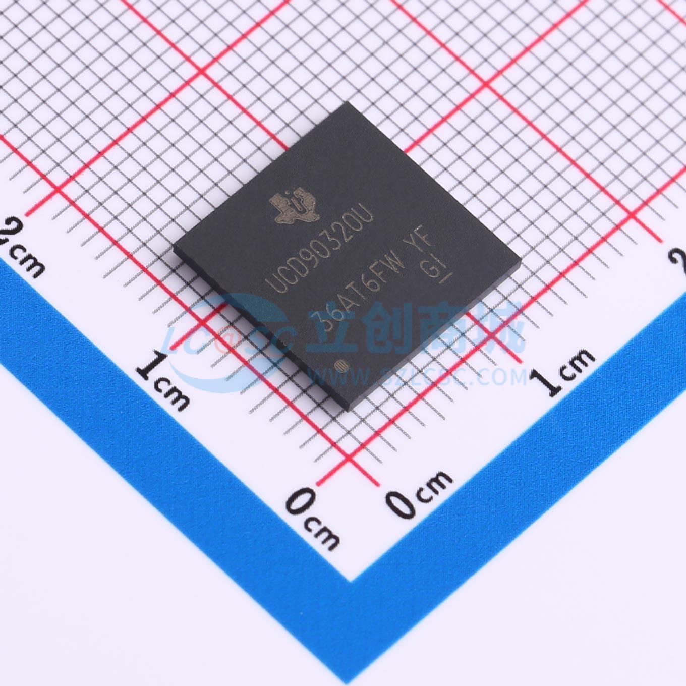 点击查看大图 UCD90320UZWSR实物图