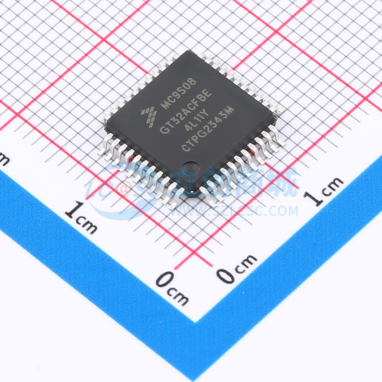 MC9S08GT32ACFBER实物图