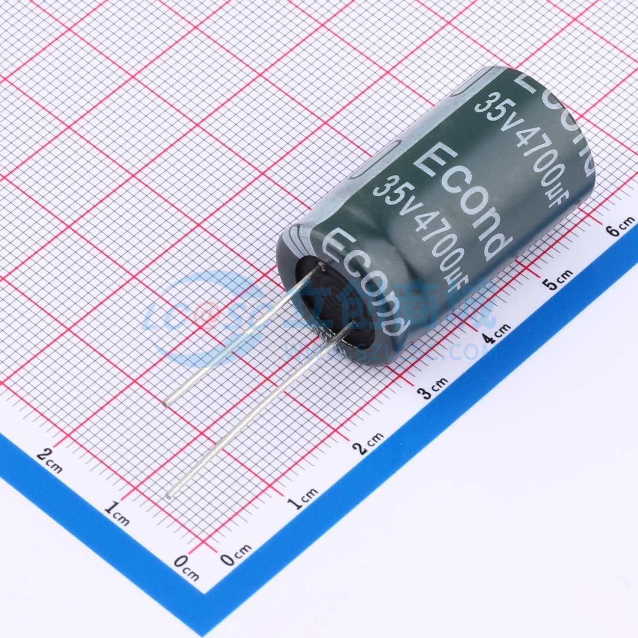 点击查看大图 4700uF35V18x32GF实物图