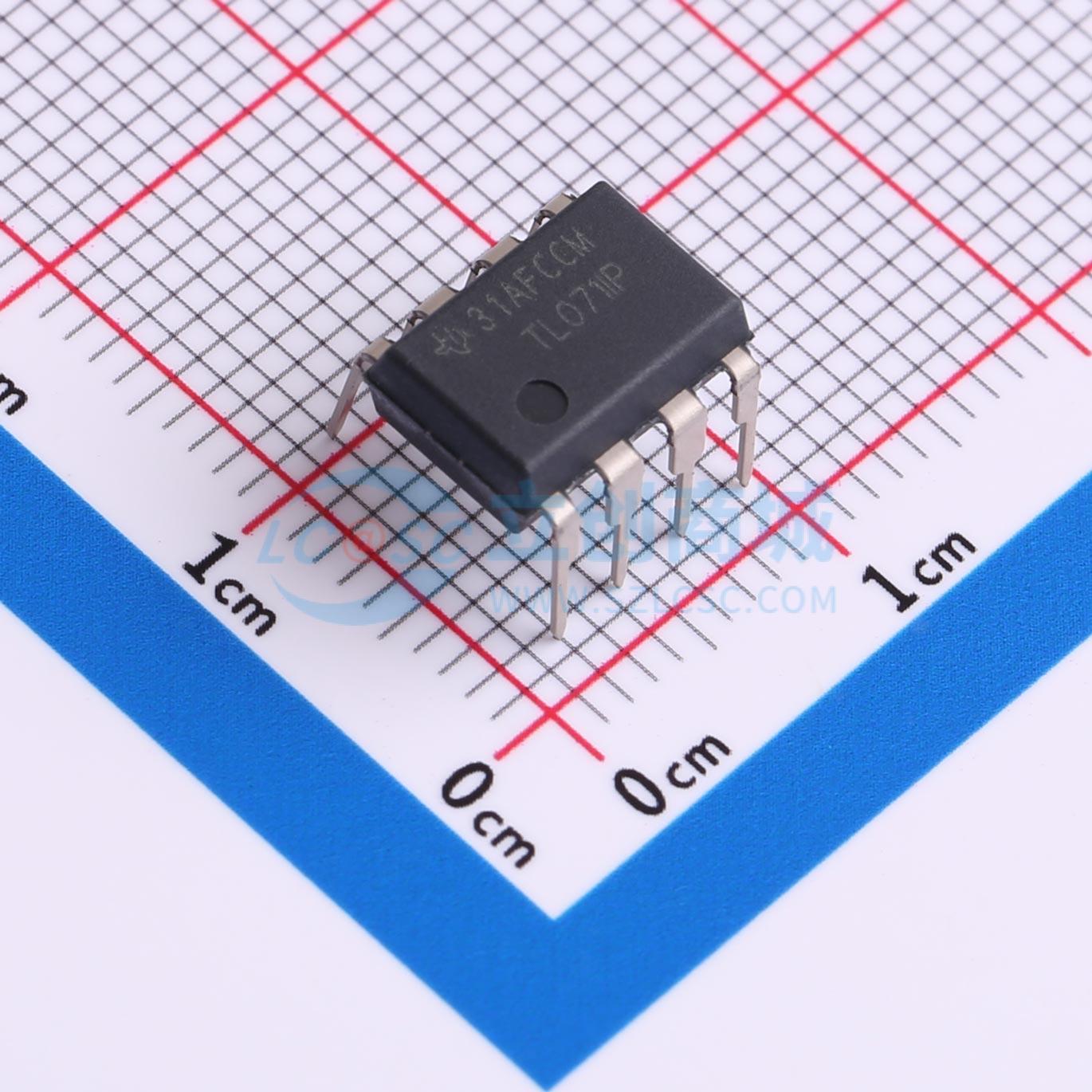 点击查看大图 TL071IP实物图