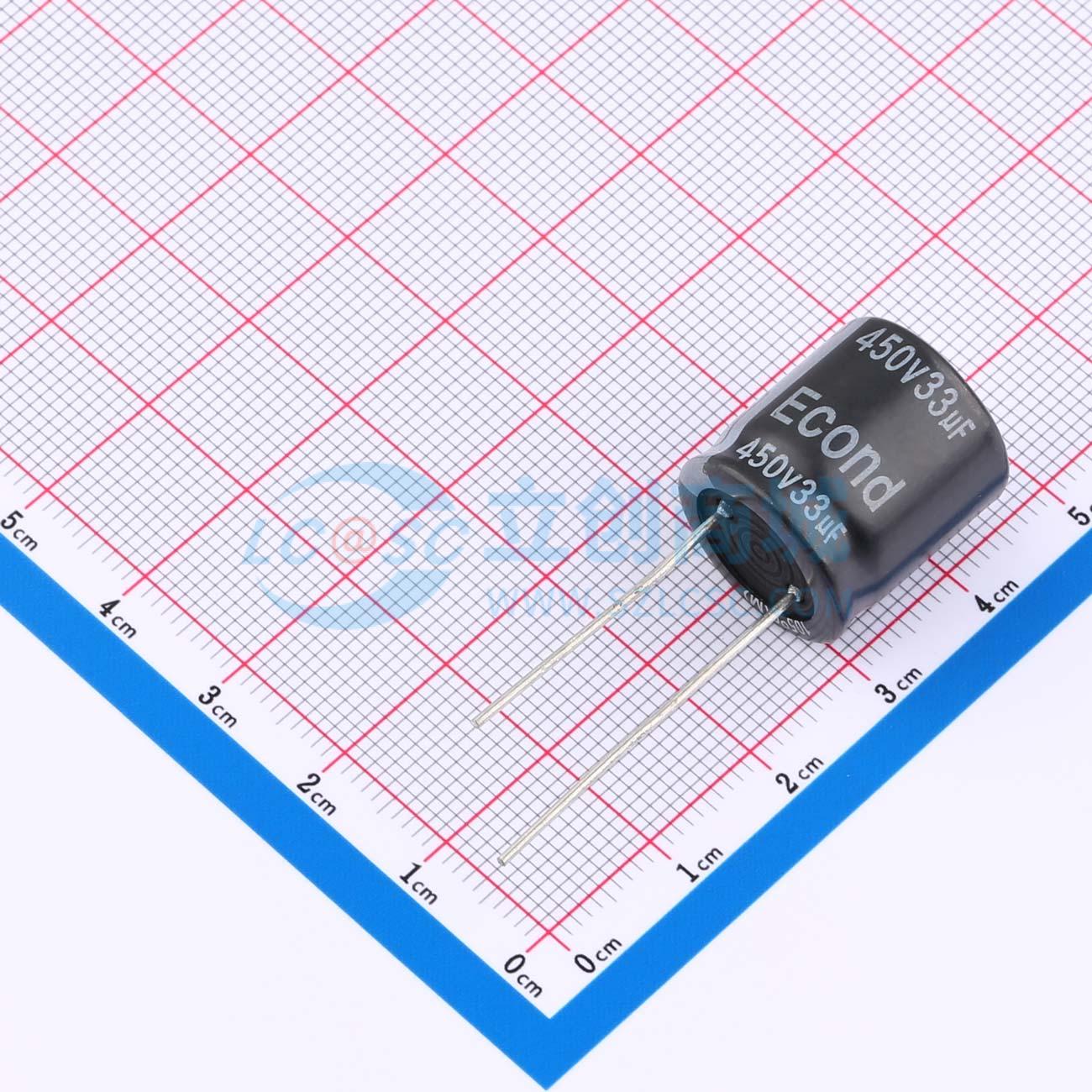 点击查看大图 33uF450V16x18KM实物图