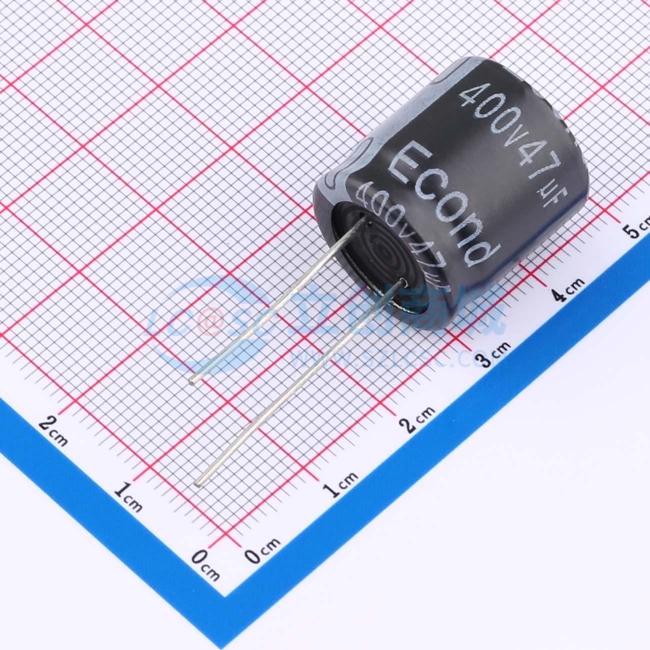 点击查看大图 47uF400V18x20KM实物图