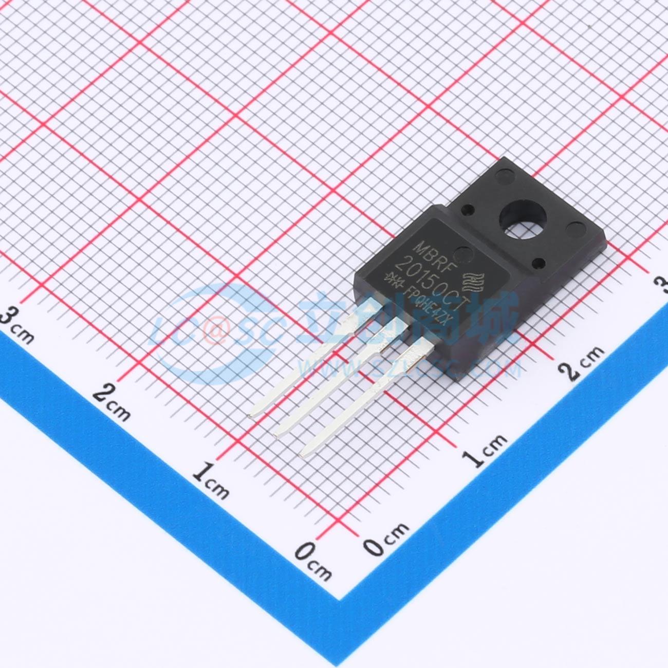 点击查看大图 MBRF20150CT实物图