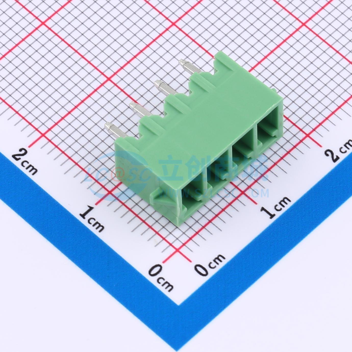 点击查看大图 DB2EVG-3.81-4P-GN实物图