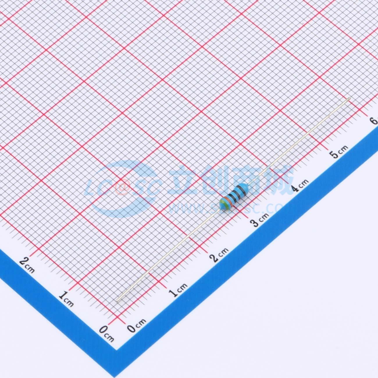 点击查看大图 RN1/2WS4.3KΩFT/BA1实物图