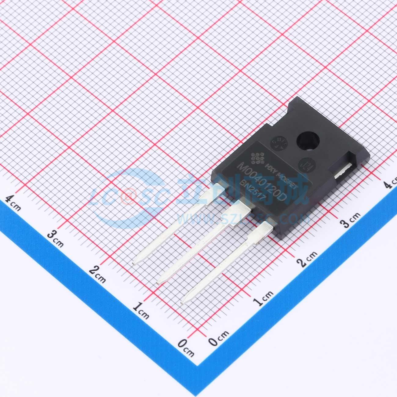 点击查看大图 HC2M0040120D实物图