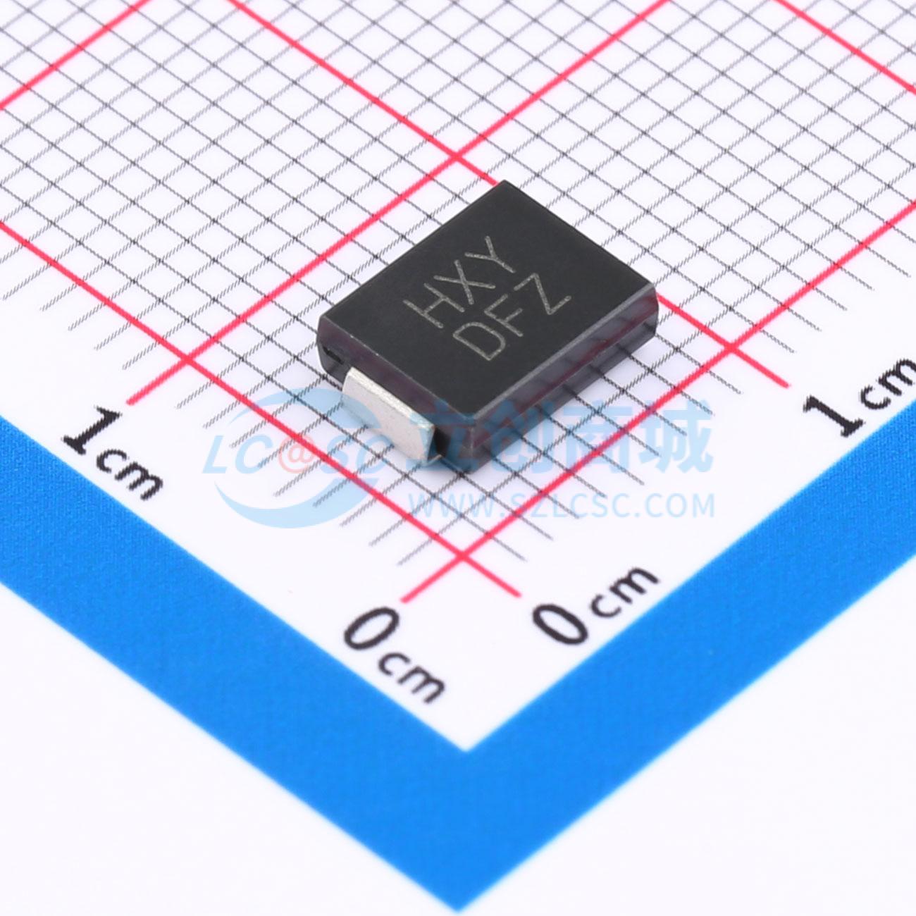 点击查看大图 SMDJ51CA实物图