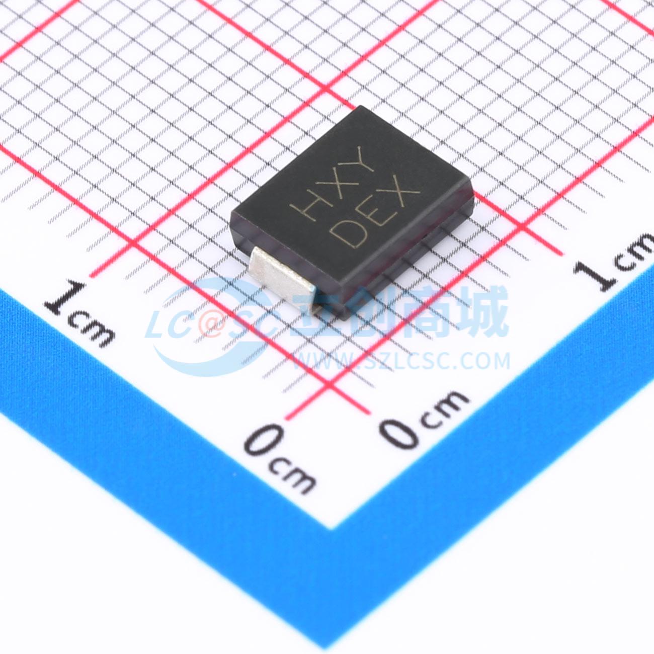 点击查看大图 SMDJ22CA实物图
