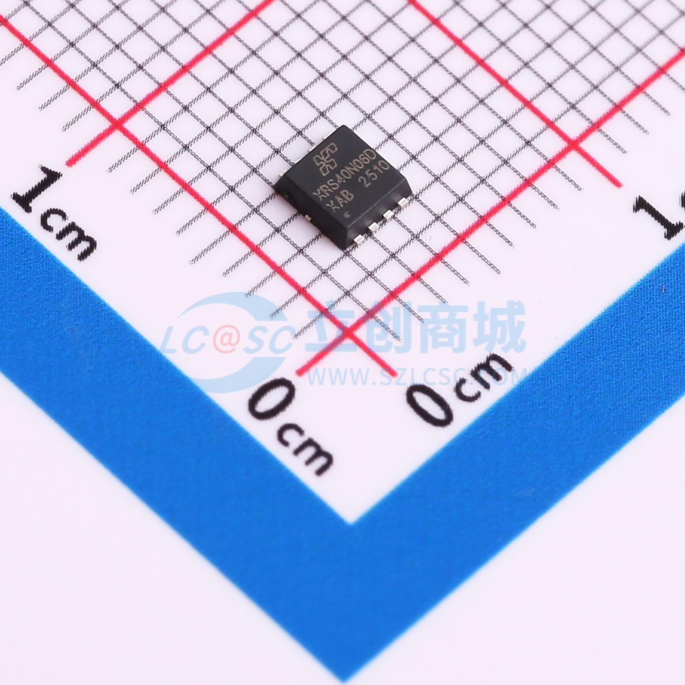 点击查看大图 XRS40N06D实物图