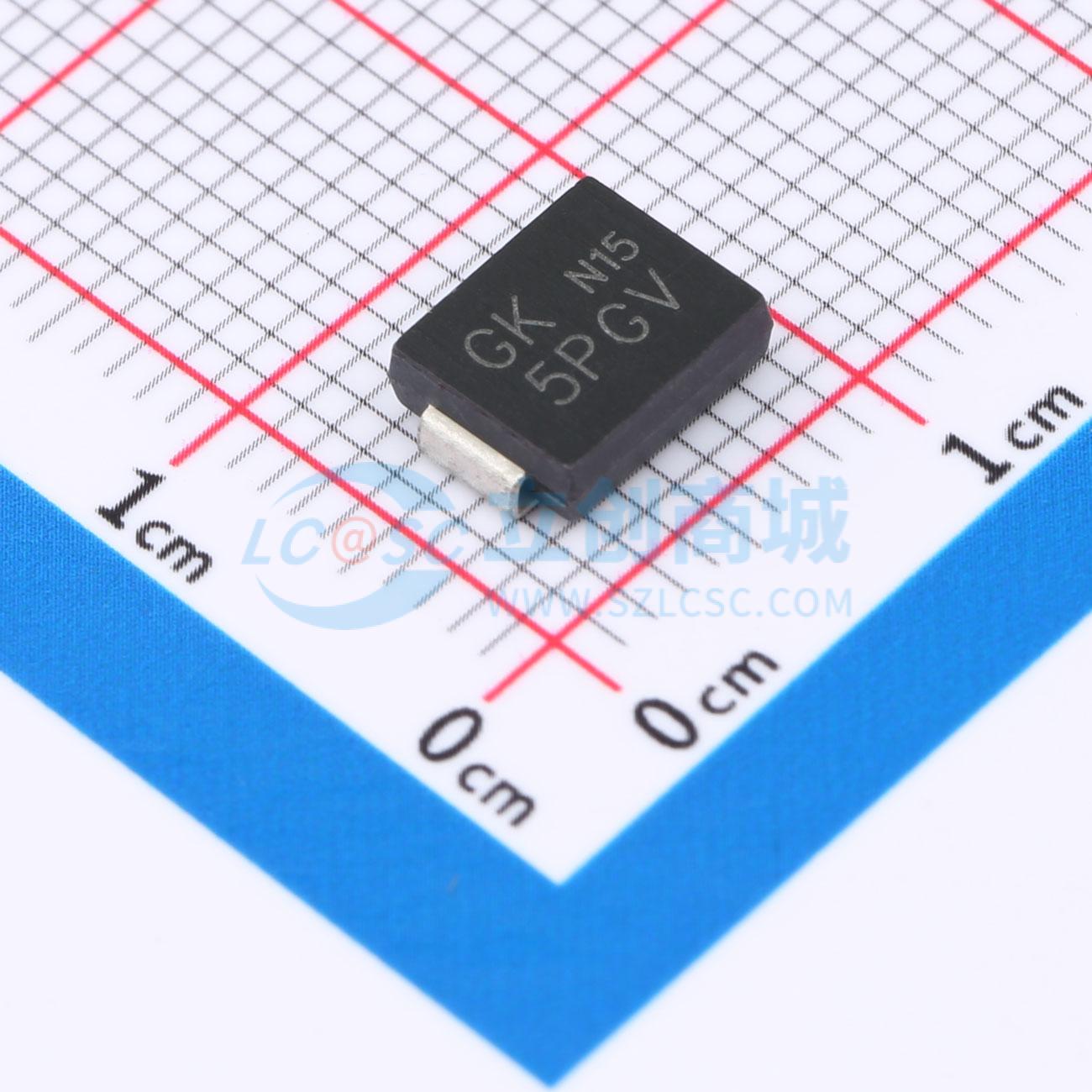 点击查看大图 5.0SMDJ85CA实物图