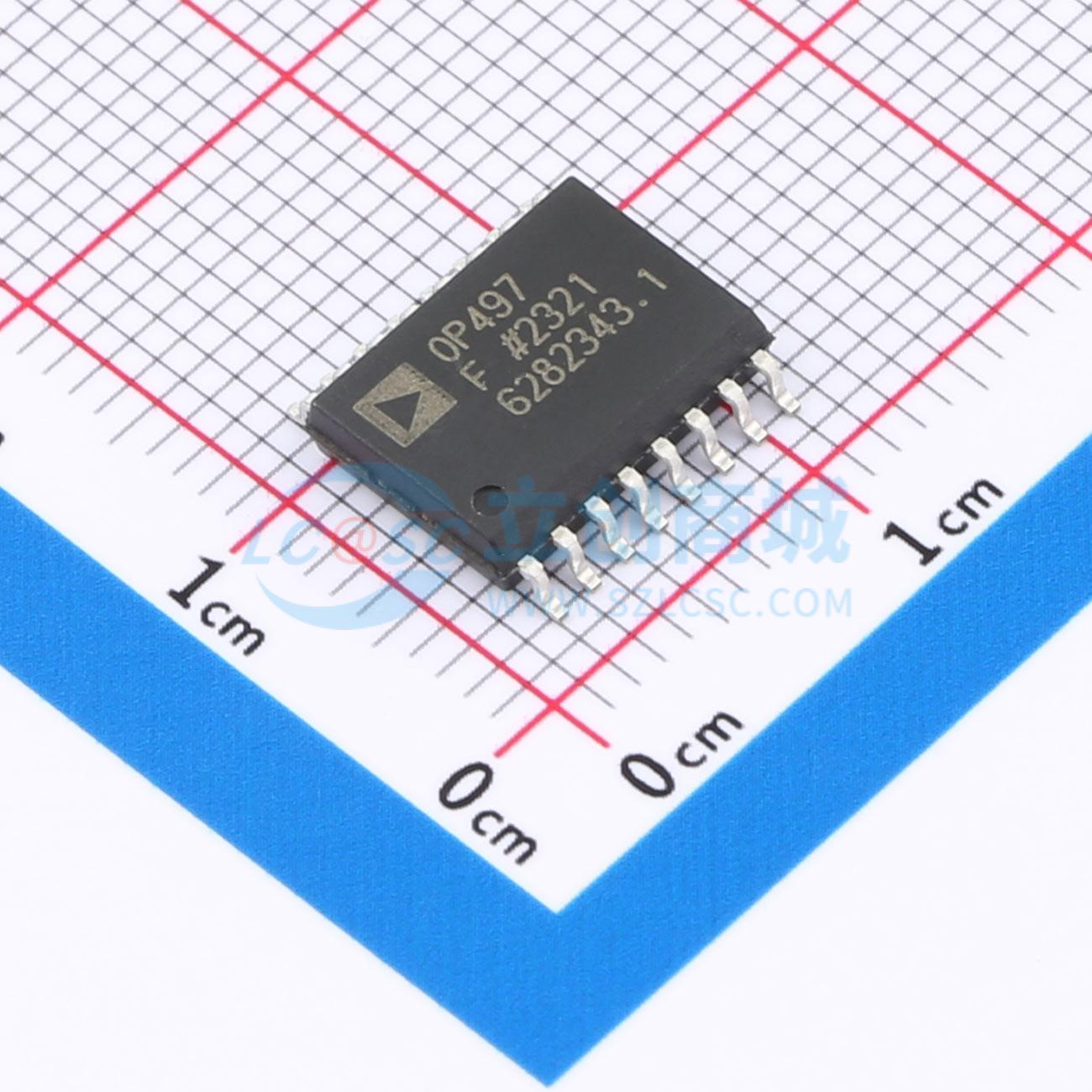 点击查看大图 OP497FSZ实物图