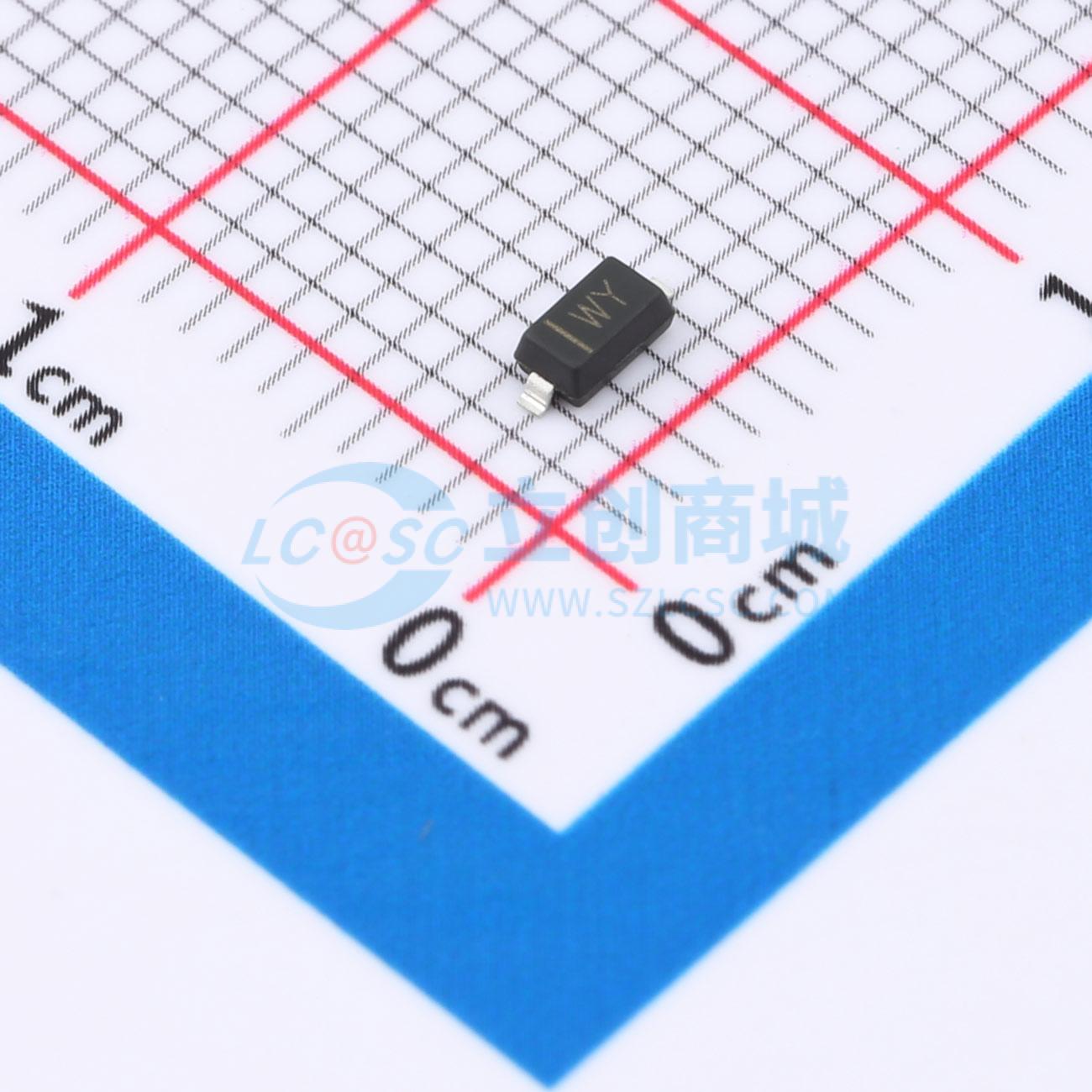 点击查看大图 BZT52C2V0实物图