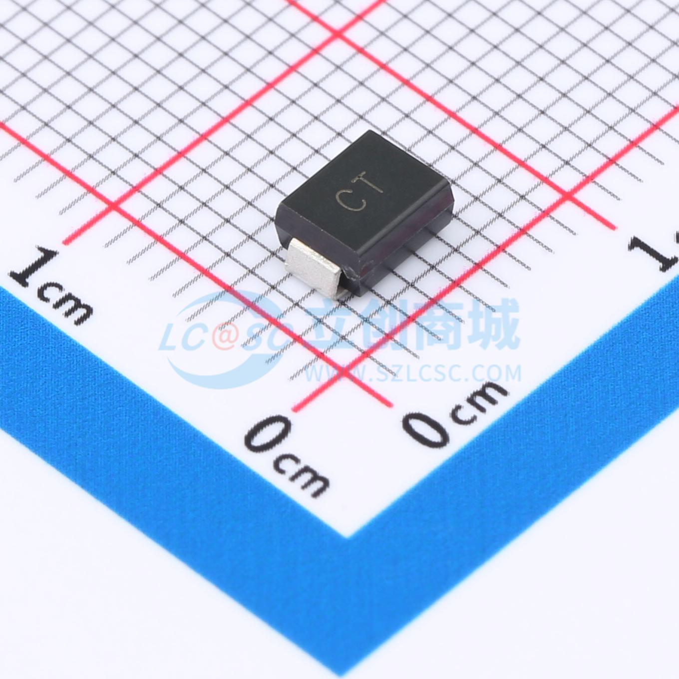 点击查看大图 SMBJ43CA CT-TD实物图
