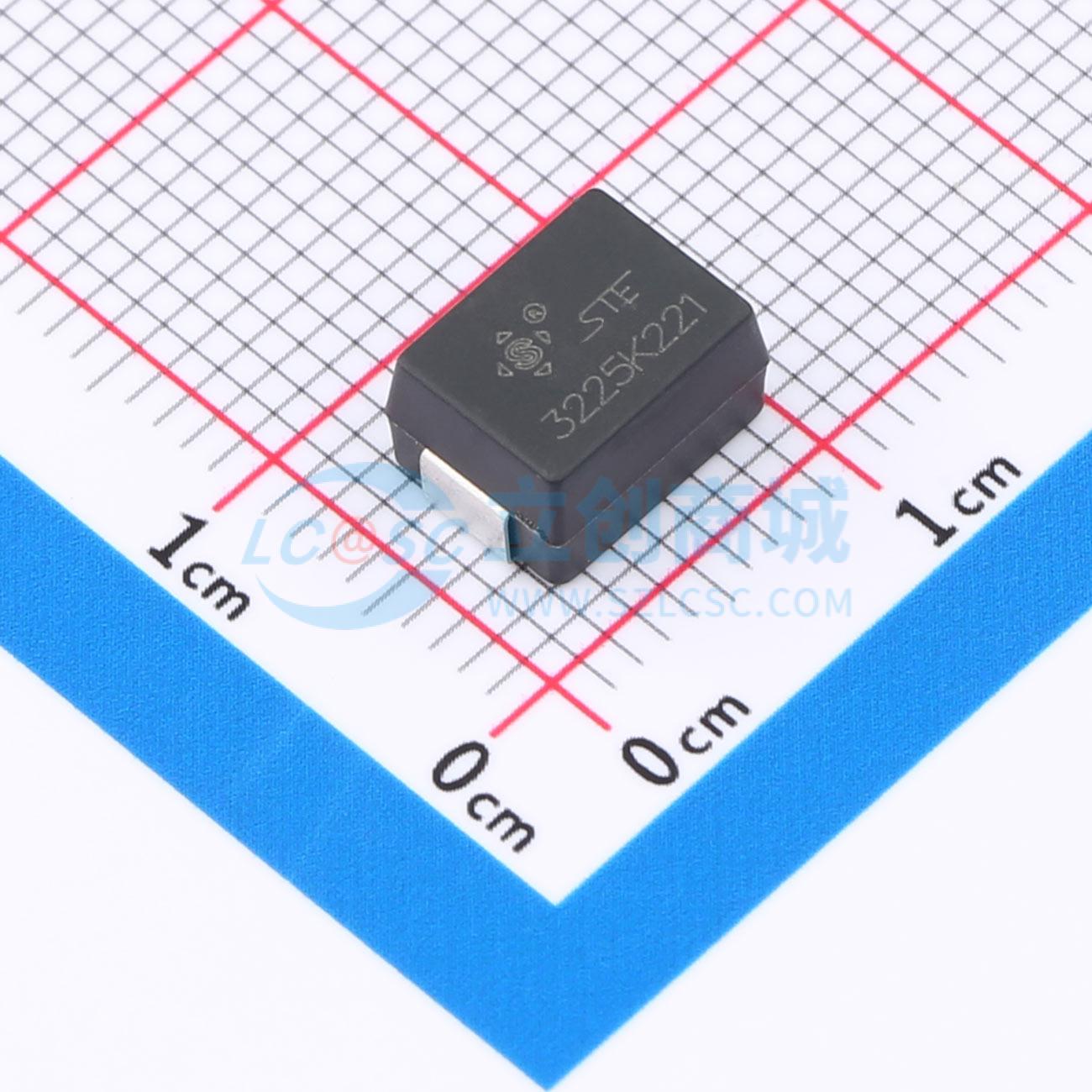点击查看大图 SMDMOV3225K221K实物图