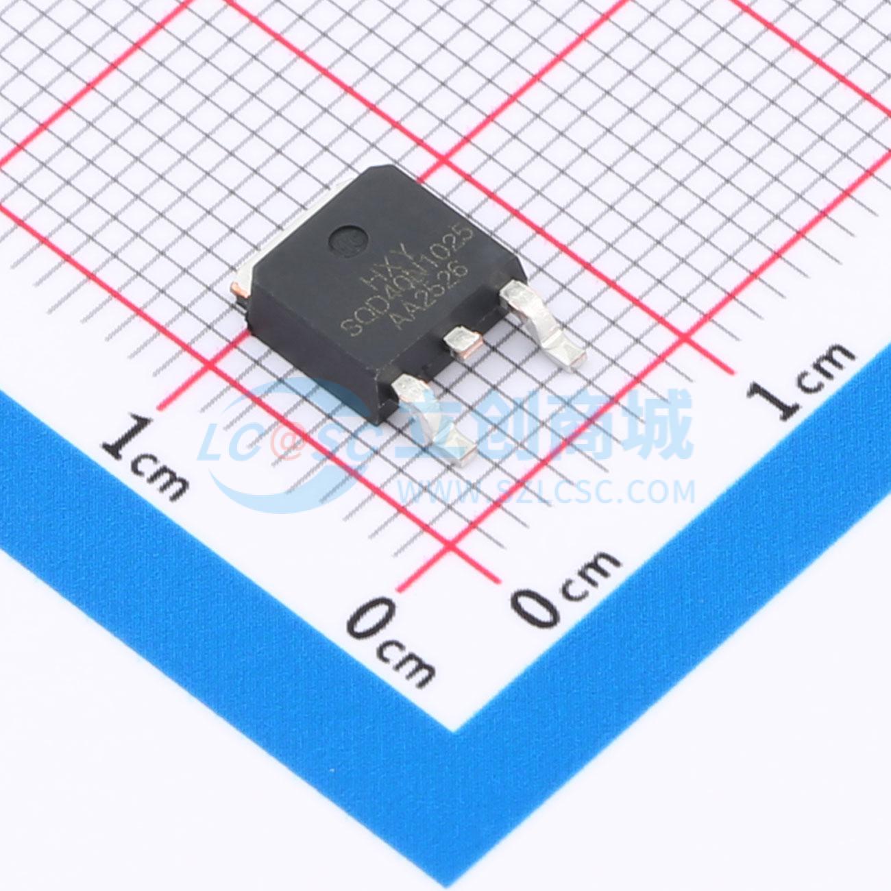 点击查看大图 SQD40N10-25-T4_GE3-HXY实物图