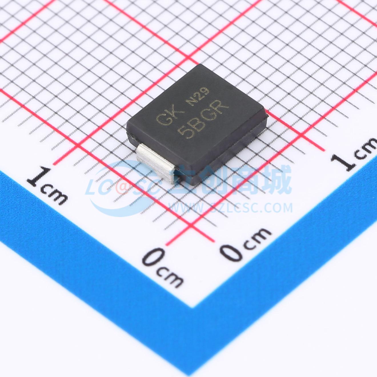 点击查看大图 5.0SMDJ75CA实物图