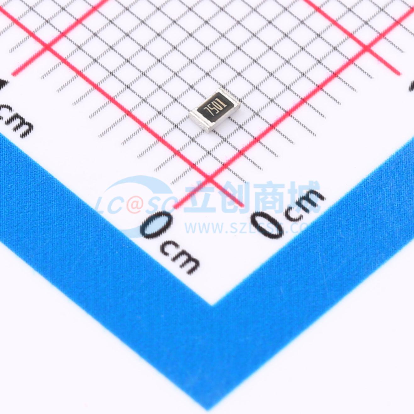 点击查看大图 KTR10EZPF7501实物图