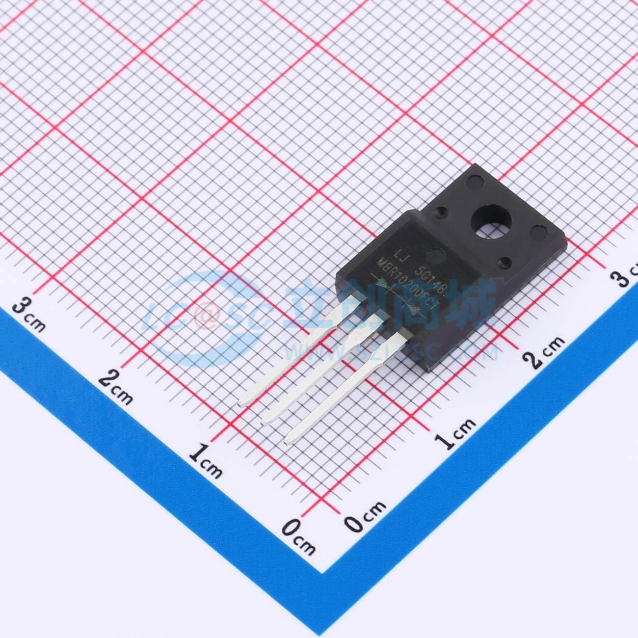 点击查看大图 MBR10200FCT实物图