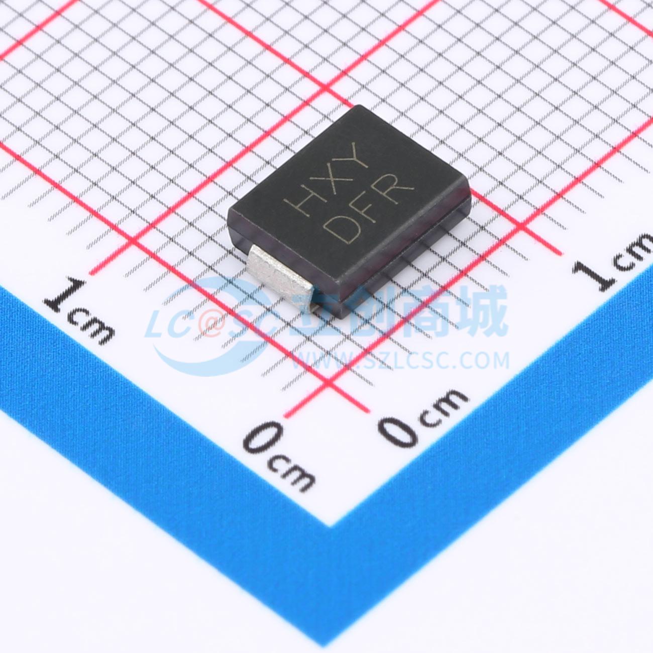 点击查看大图 SMDJ40CA实物图