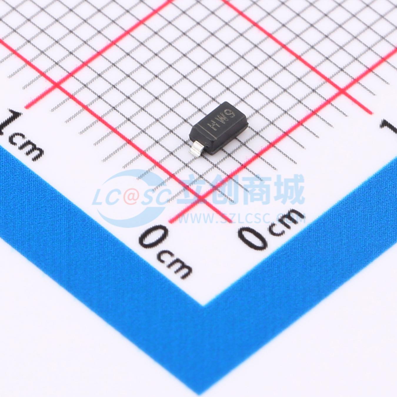点击查看大图 BZT52C5V6实物图