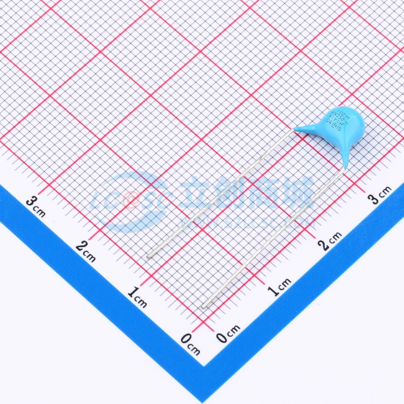 DE1E3KX102MC4BN01F实物图