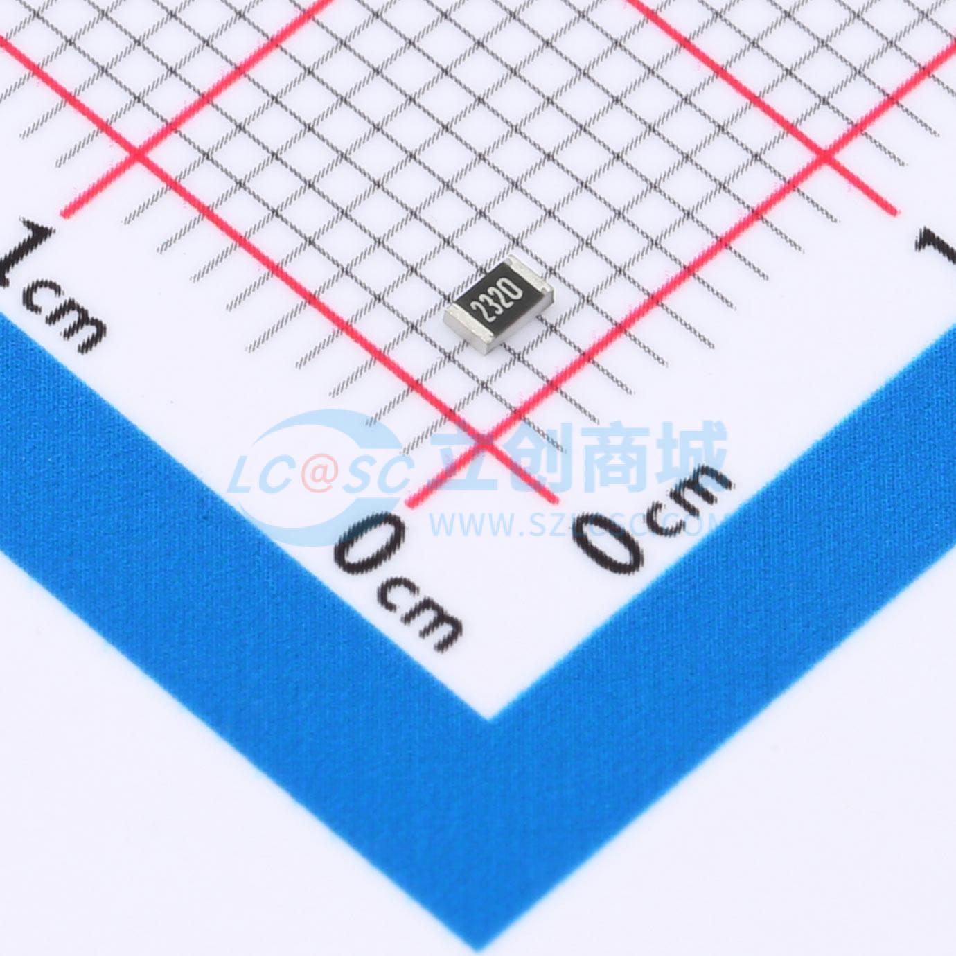 0805W8F2320T5E实物图