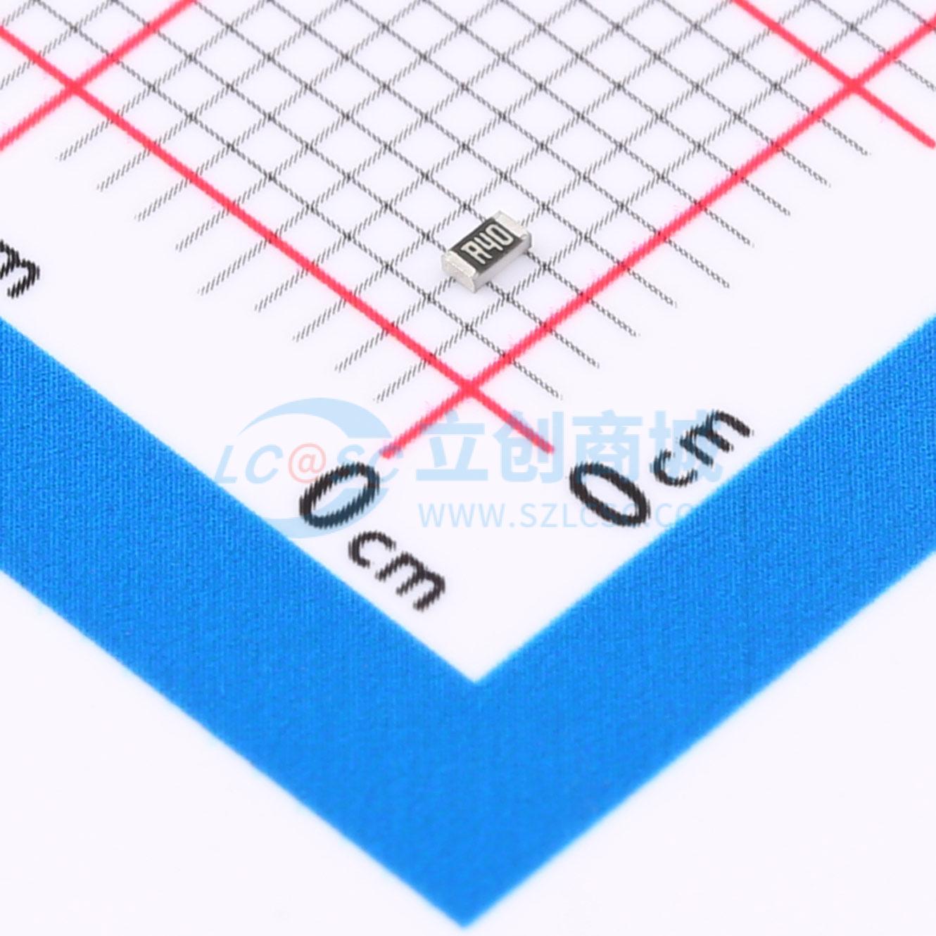 点击查看大图 0603WAF400LT5E实物图