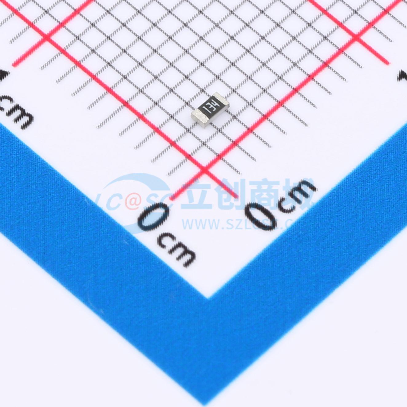 点击查看大图 RK73B1JTTD134J实物图