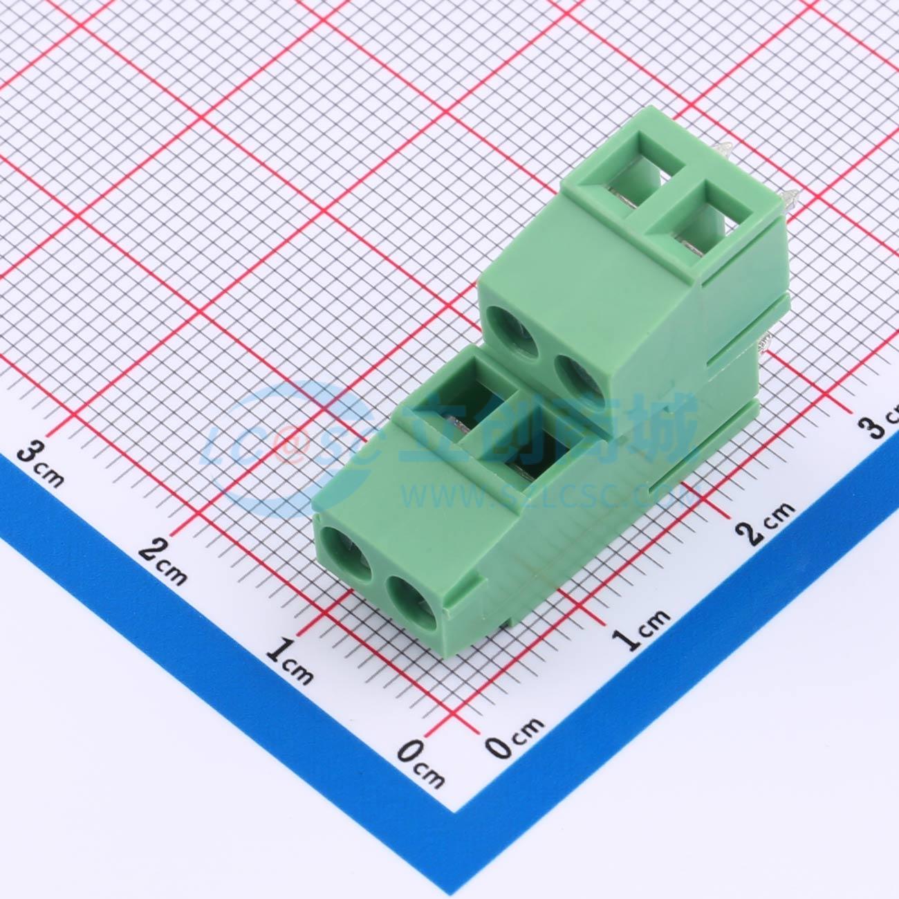 点击查看大图 DB128B-5.0-2*2P-GN-S实物图