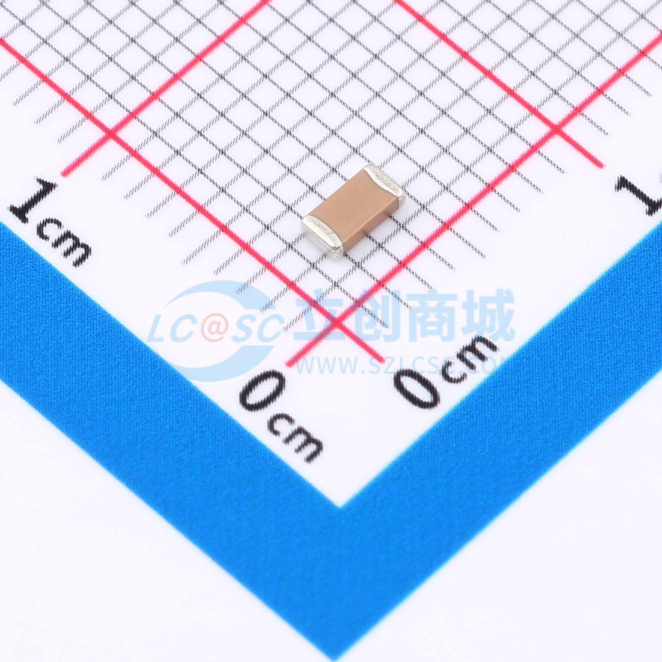 点击查看大图 1206B102K101NT实物图