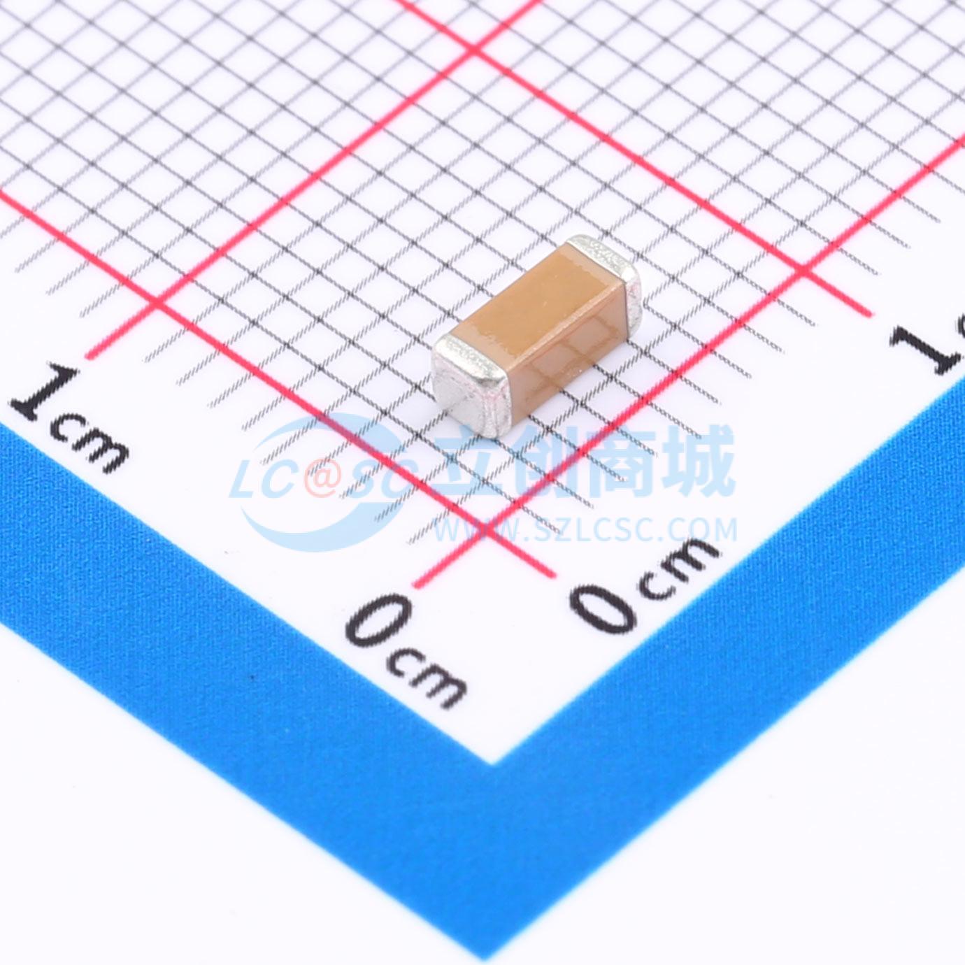 FK08X102K502EFQ实物图