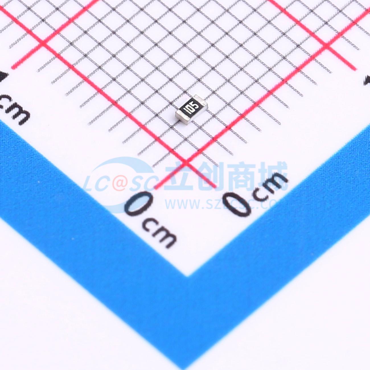 点击查看大图 CRGCQ0603J1M0实物图