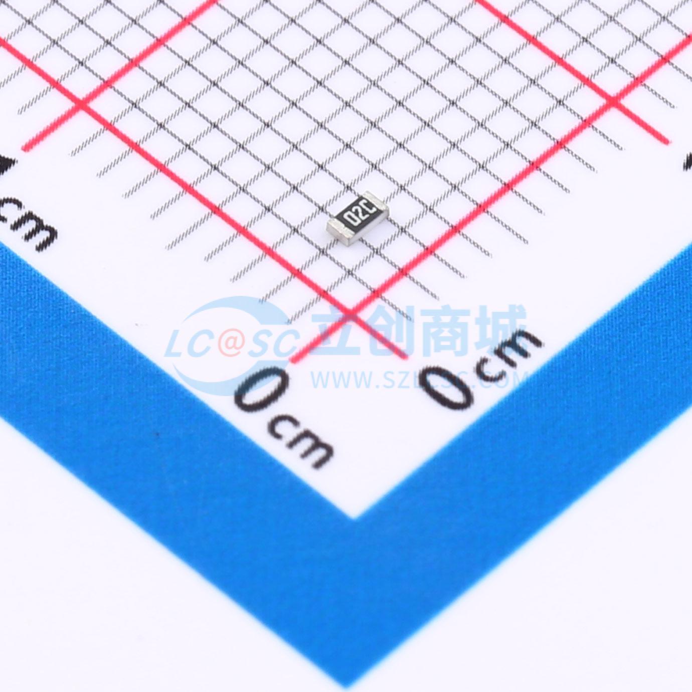 点击查看大图 CR0603FA1022G实物图